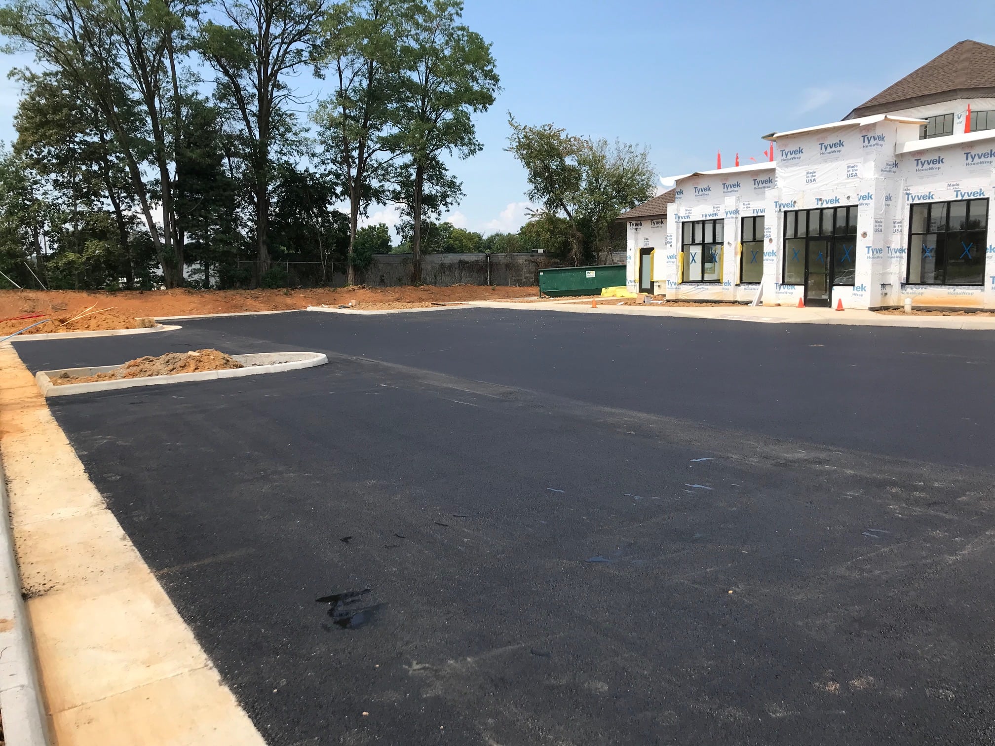 commercial paving contractor staunton commercial parking lot paving