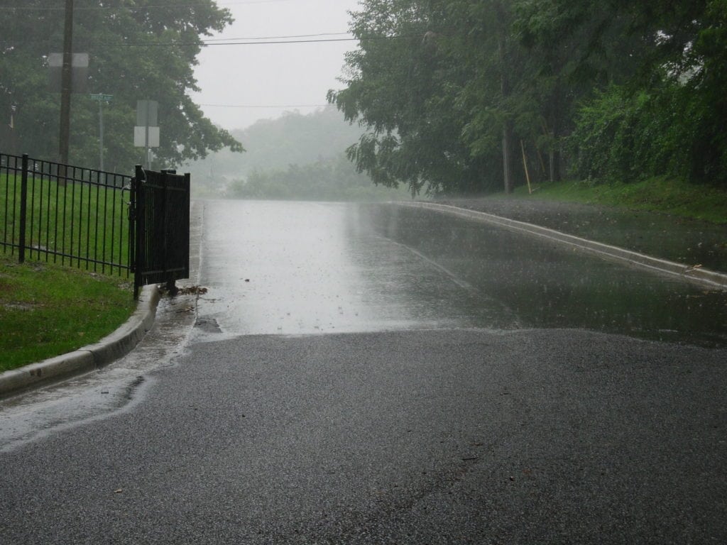 Porous pavement